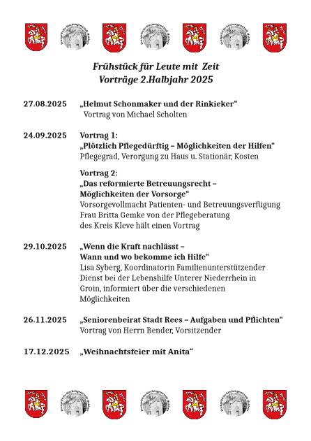 Frühstück für Leute mit Zeit