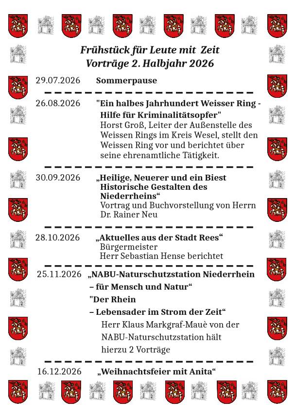Frühstück für Leute mit Zeit