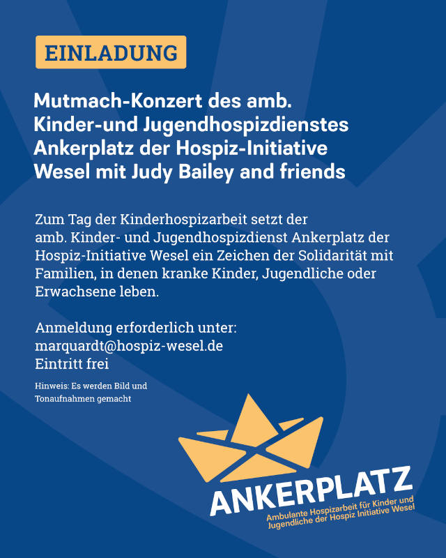Tag der Kinderhospizarbeit